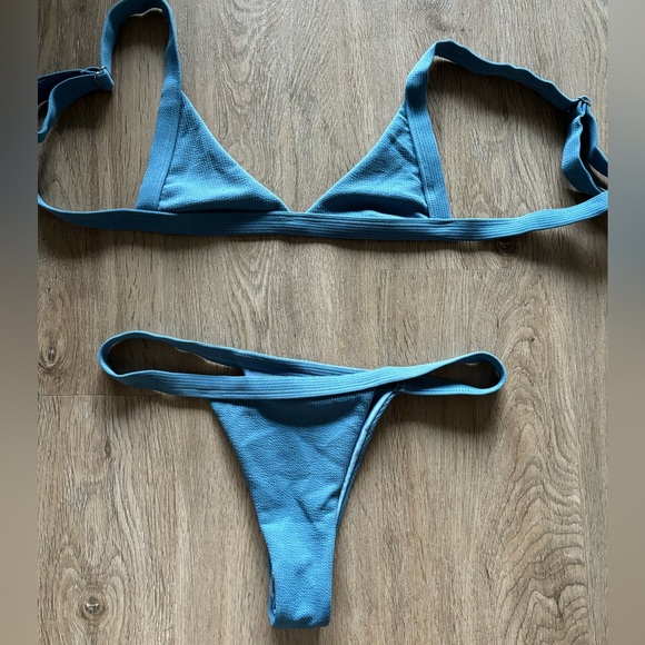 Blue/grey bikini size small (fit XS) - Picture 1 of 2